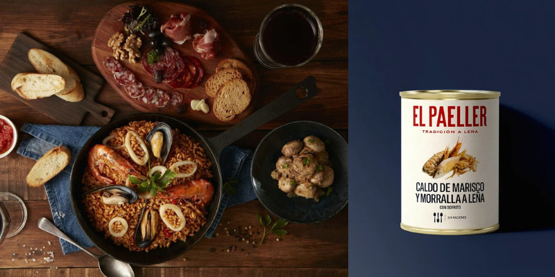 Caldo de Marisco y Morralla a Leña, El Paeller